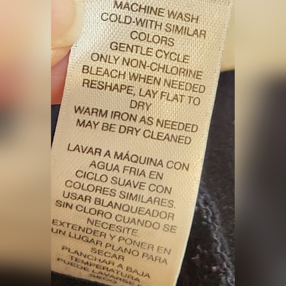 Chicos black pull-on pants size 1.5 (size 8) - Picture 5 of 5